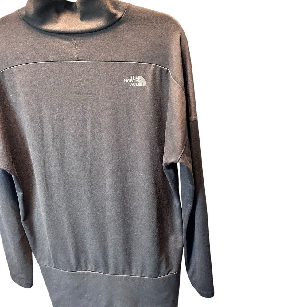 The North Face Dress Womens M Black Hoodie Warm Leisure Pullover Long Sleeve - Picture 14 of 16